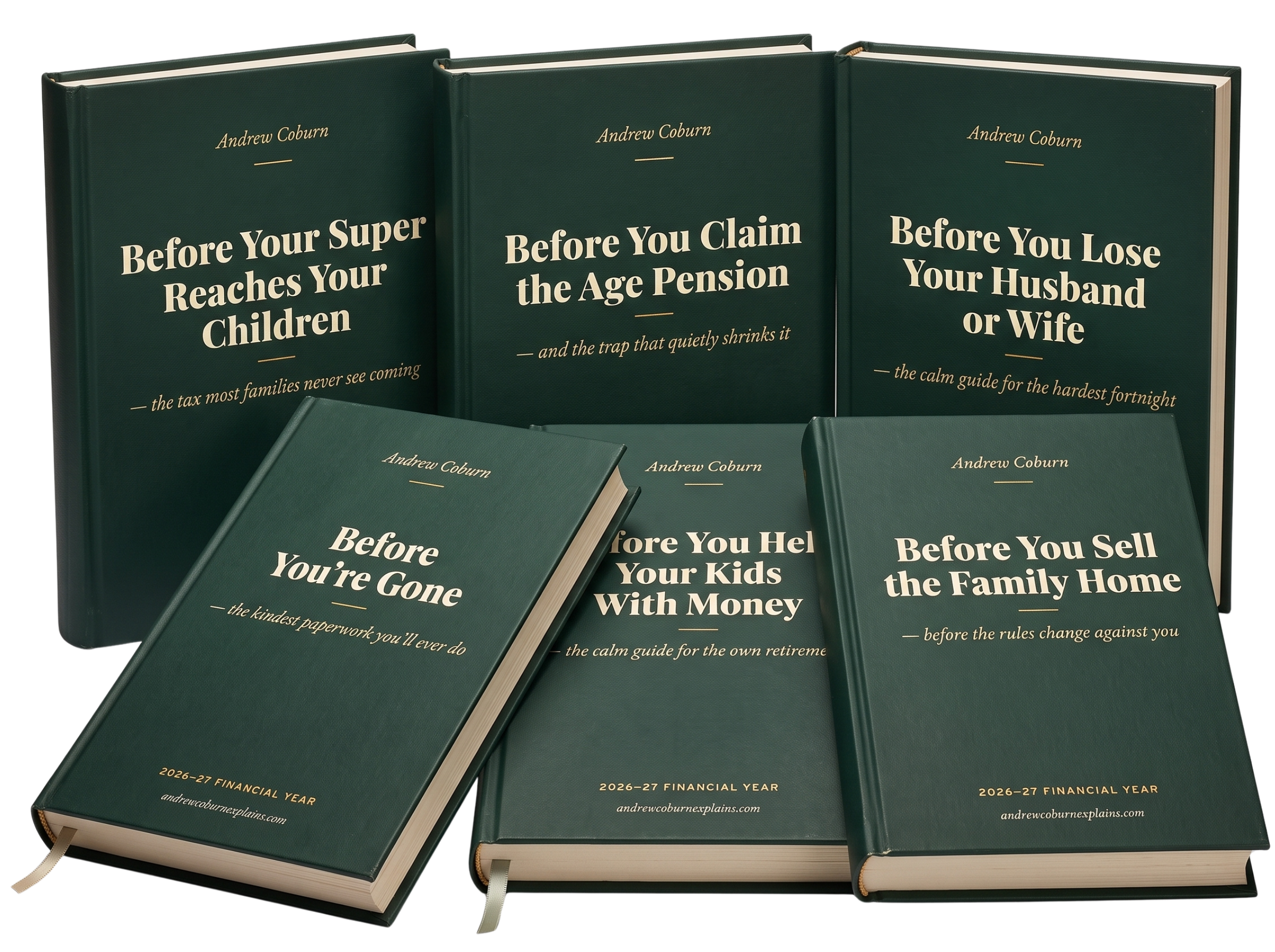 The Complete Australian Retirement Guide — all six guides