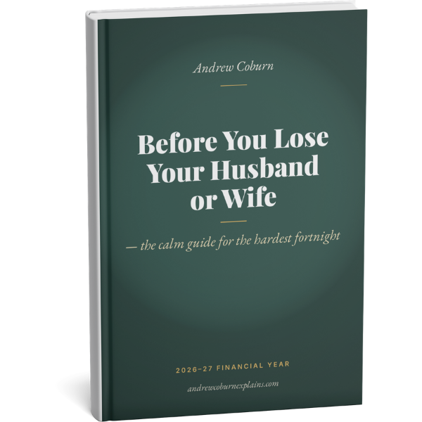 Before You Lose Your Husband or Wife